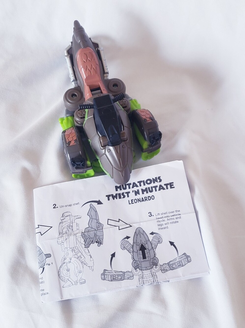 Tales Of The Teenage Mutant Ninja Turtles Mutations Twist 'N Mutate Leonardo